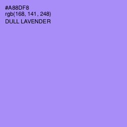 #A88DF8 - Dull Lavender Color Image