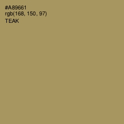 #A89661 - Teak Color Image