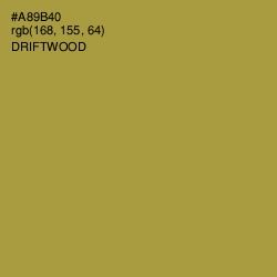 #A89B40 - Driftwood Color Image