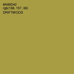 #A89D42 - Driftwood Color Image