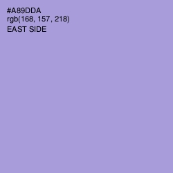 #A89DDA - East Side Color Image