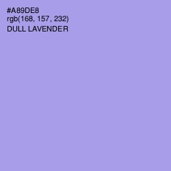 #A89DE8 - Dull Lavender Color Image