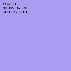 #A89DF1 - Dull Lavender Color Image