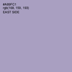 #A89FC1 - East Side Color Image