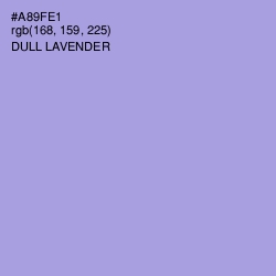 #A89FE1 - Dull Lavender Color Image