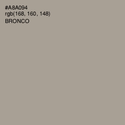 #A8A094 - Bronco Color Image