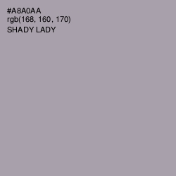 #A8A0AA - Shady Lady Color Image