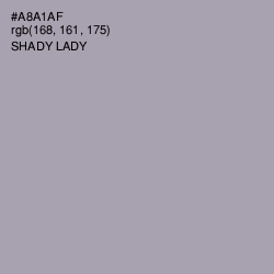 #A8A1AF - Shady Lady Color Image