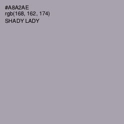 #A8A2AE - Shady Lady Color Image