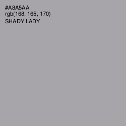 #A8A5AA - Shady Lady Color Image