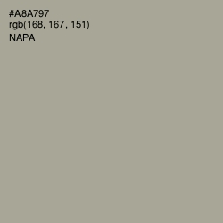 #A8A797 - Napa Color Image