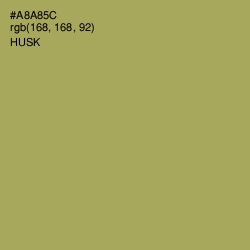 #A8A85C - Husk Color Image