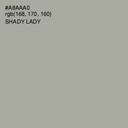 #A8AAA0 - Shady Lady Color Image
