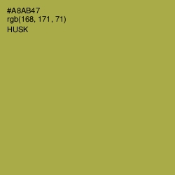 #A8AB47 - Husk Color Image