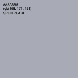 #A8ABB5 - Spun Pearl Color Image