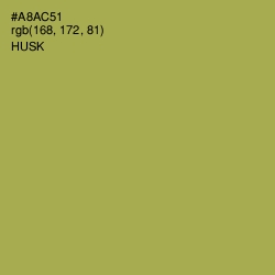 #A8AC51 - Husk Color Image