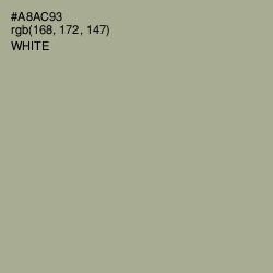 #A8AC93 - Gray Olive Color Image