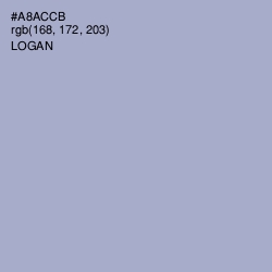 #A8ACCB - Logan Color Image