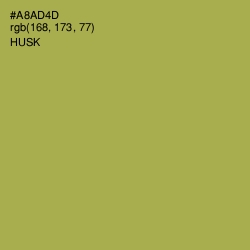 #A8AD4D - Husk Color Image