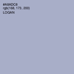 #A8ADC8 - Logan Color Image