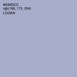 #A8ADCC - Logan Color Image