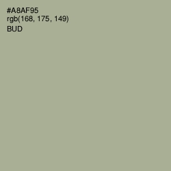 #A8AF95 - Bud Color Image