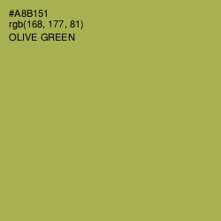 #A8B151 - Olive Green Color Image