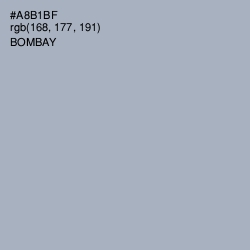 #A8B1BF - Bombay Color Image