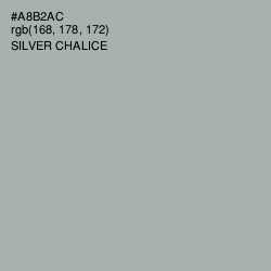 #A8B2AC - Silver Chalice Color Image