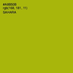#A8B50B - Sahara Color Image