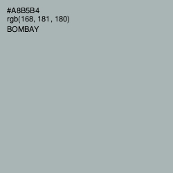 #A8B5B4 - Bombay Color Image