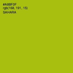 #A8BF0F - Sahara Color Image