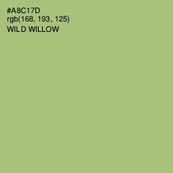 #A8C17D - Wild Willow Color Image