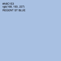 #A8C1E3 - Regent St Blue Color Image