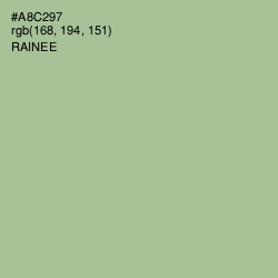 #A8C297 - Rainee Color Image