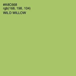 #A8C668 - Wild Willow Color Image