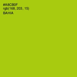 #A8CB0F - Bahia Color Image