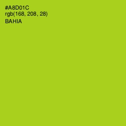 #A8D01C - Bahia Color Image