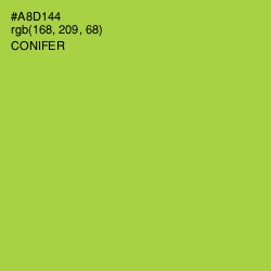 #A8D144 - Conifer Color Image