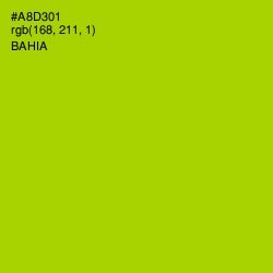 #A8D301 - Bahia Color Image