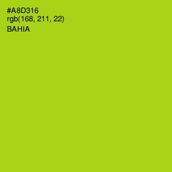 #A8D316 - Bahia Color Image