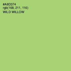 #A8D374 - Wild Willow Color Image
