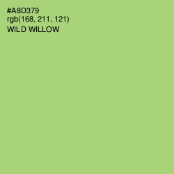 #A8D379 - Wild Willow Color Image