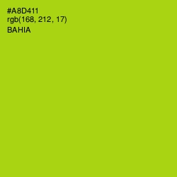 #A8D411 - Bahia Color Image