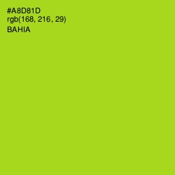 #A8D81D - Bahia Color Image