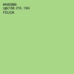 #A8D886 - Feijoa Color Image