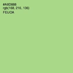 #A8D888 - Feijoa Color Image