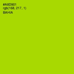 #A8D901 - Bahia Color Image