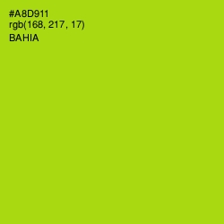 #A8D911 - Bahia Color Image