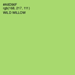 #A8D96F - Wild Willow Color Image